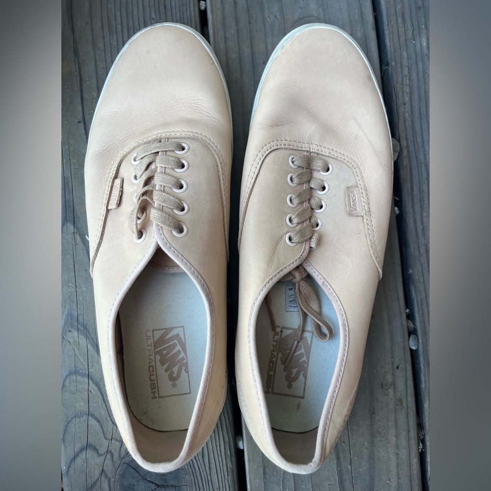 Men’s Vans  - leather